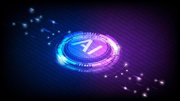 isometric-artificial-intelligence-design-with-glowing-gradient-free-vector