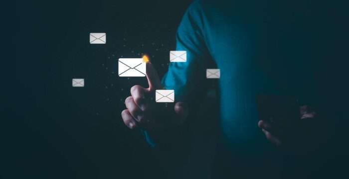 people-checking-email-digital-communication-concept-online-messaging-system-digital-email-notification-appears-which-represents-an-email-marketing-strategy-and-online-communication-photo